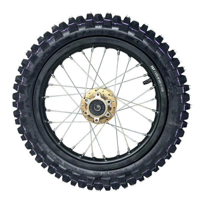 Hyper Bee Rear Wheel Assembly (12") - Image 2
