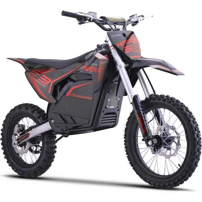 MotoTec 72v 5000w Pro Electric Dirt Bike Lithium - Image 4