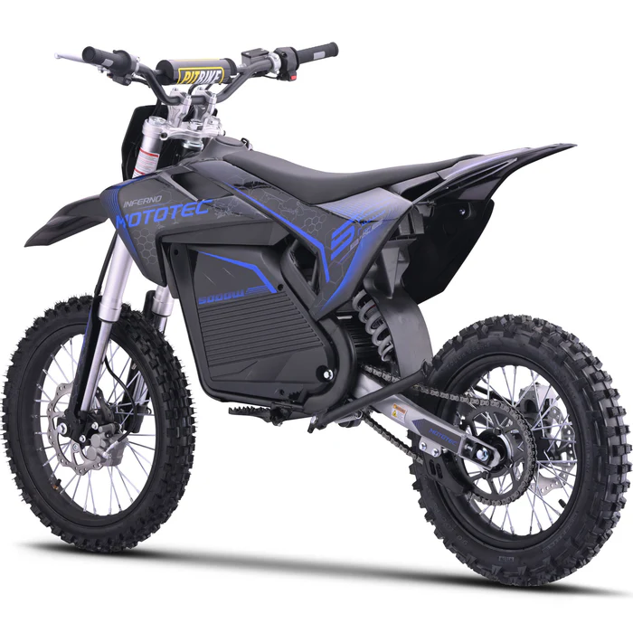 MotoTec 72v 5000w Pro Electric Dirt Bike Lithium - Image 2